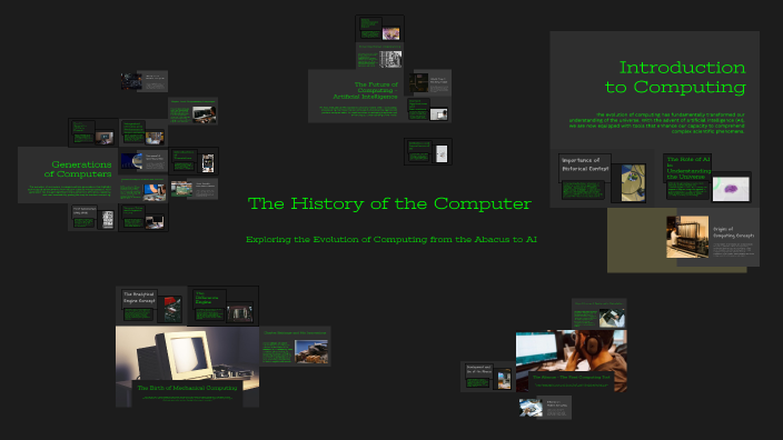 The History of the Computer by Matteos on Prezi