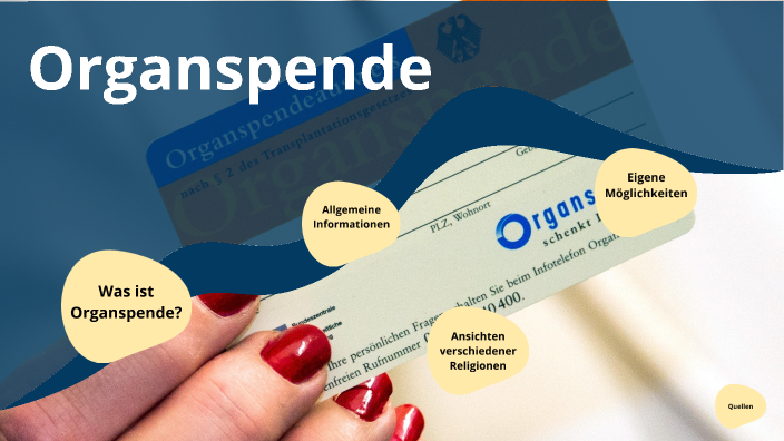 Organspende By Flo Post On Prezi