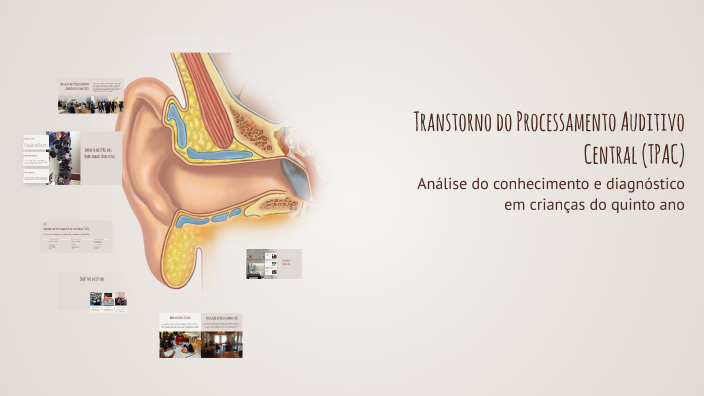 Transtorno do Processamento Auditivo Central (TPAC) by mariana barreto ...