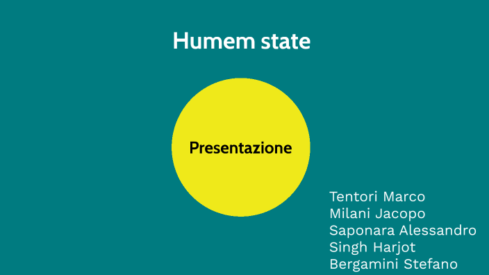 Humem state by MARCO TENTORI