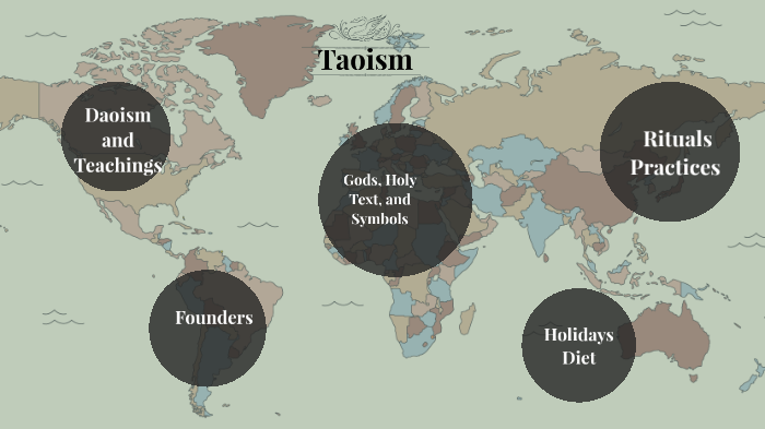 Taoism Map Taoism Map