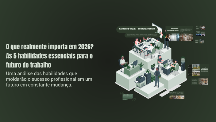O que realmente importa em 2026? As 5 habilidades essenciais para o ...