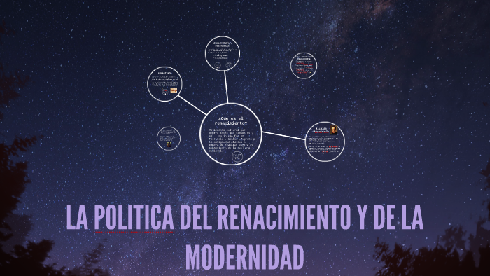LA POLITICA DEL RENACIMIENTO Y DE LA MODERNIDAD by Alessandra Garcia on