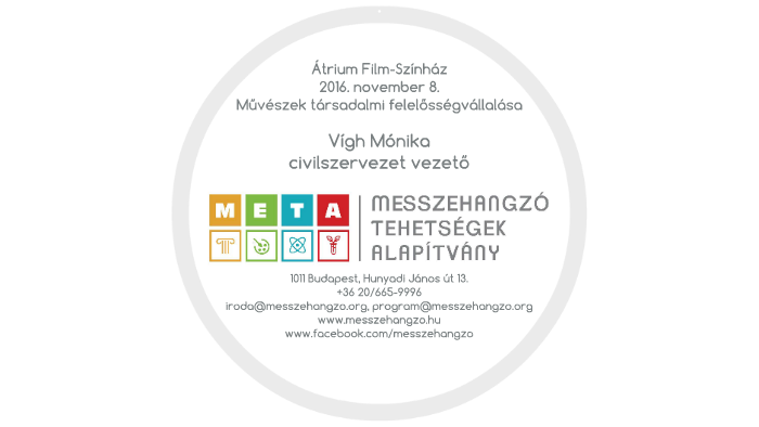 Messzehangzó Tehetségek Alapítvány logo