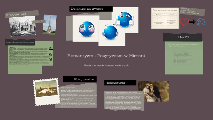 Romantyzm I Pozytywizm Sprawdzian 3 Gimnazjum Romantyzm i Pozytywizm w Historii by Martyma Rokicka on Prezi