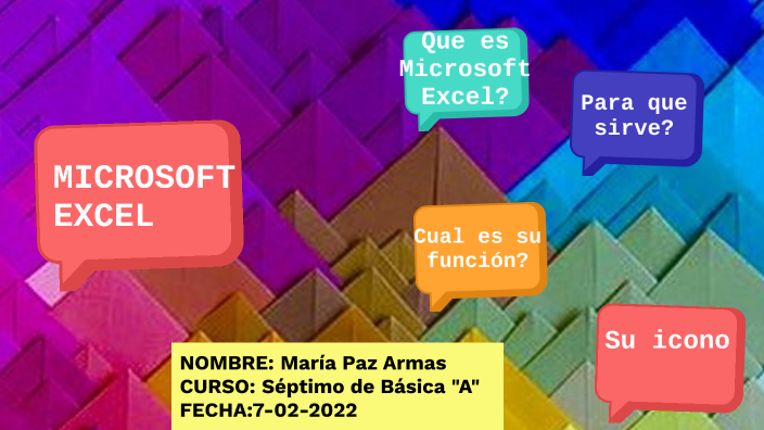 MICROSOFT EXCEL by MARIA PAZ ARMAS GARZON on Prezi