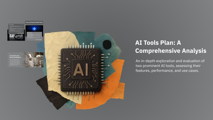 Comparing AI Tools: A Comprehensive Analysis by Zhiyi on Prezi