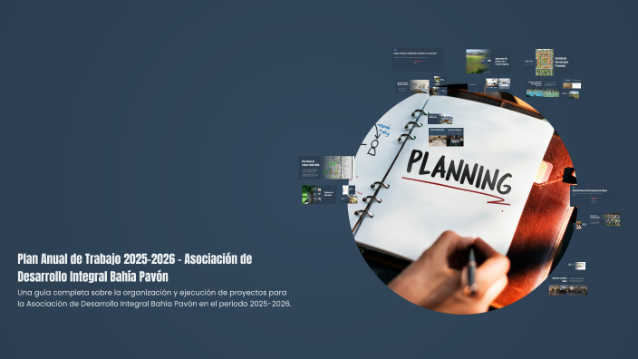 Plan Anual de Trabajo 2025-2026 - Asociación de Desarrollo Integral ...