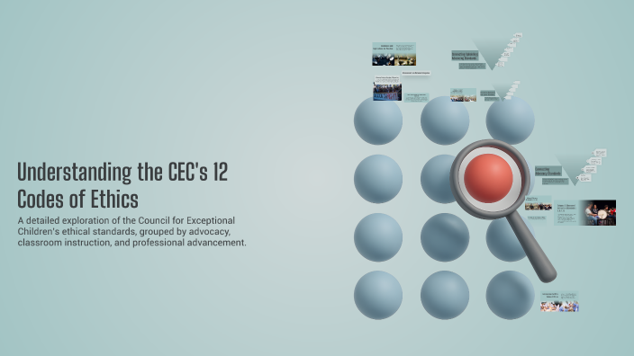 Understanding the CEC's 12 Codes of Ethics by Ruth Schuchman on Prezi