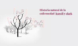 modelo de la historia natural de leavell y clark by Angie Méndez