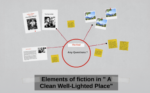 hemingway a clean well lighted place summary