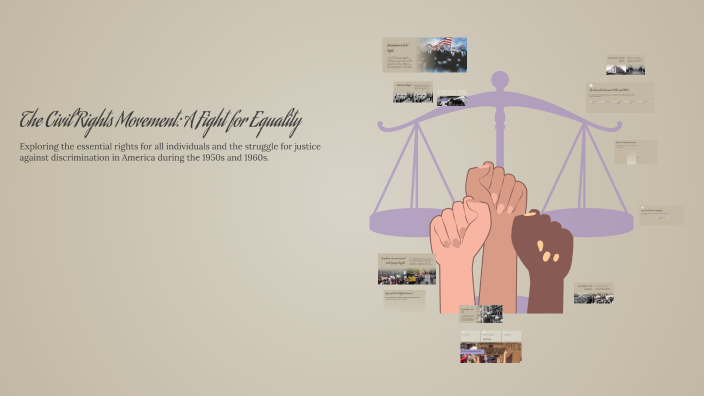The Civil Rights Movement: A Fight for Equality by Marcio Deoliveira on ...
