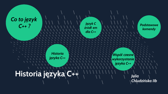 Historia powstania języka C++ by Julia Chludzińska on Prezi
