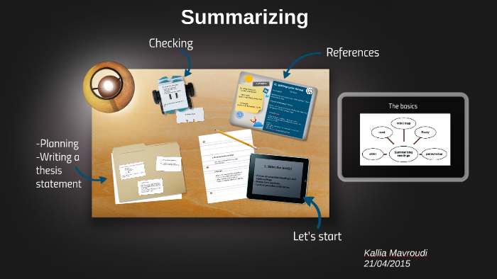 Summarizing & MLA style by kylie M on Prezi