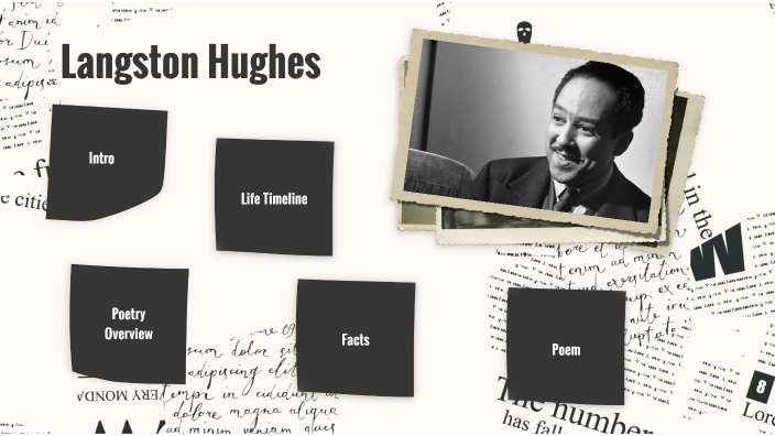 langston hughes biography prezi