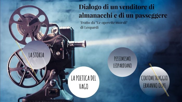 dialogo di un venditore di almanacchi e un passante by martina galluzzi