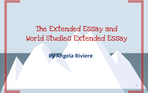 extended essay world studies