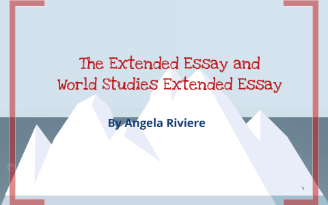 extended essay world studies topics