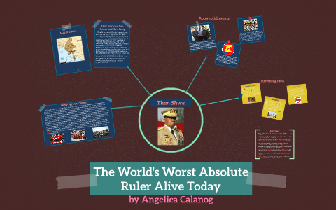 The Worst Ruler The World's Worst Absolute Ruler Alive Today by Angelica Calanog on Prezi