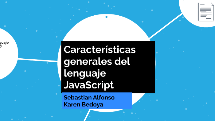 Caracteristicas generales del lenguaje JavaScript by Sebastian Alfonso ...