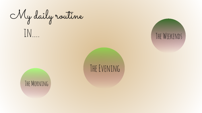 my daily routine by Diego Silva on Prezi