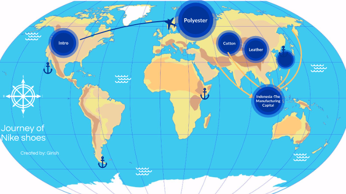 where are nike shoes manufactured
