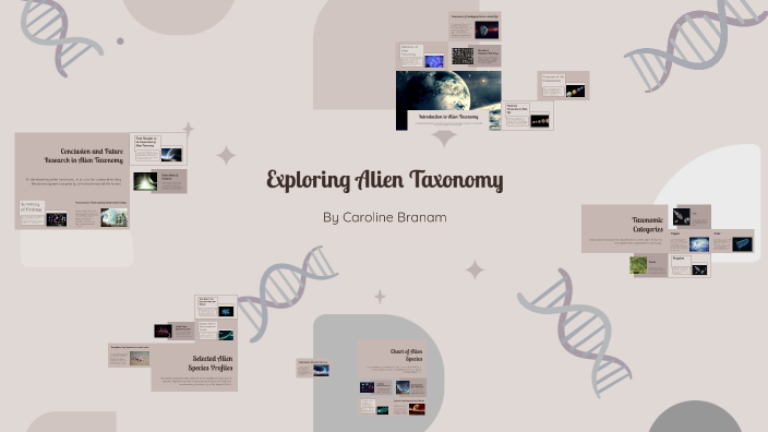 Exploring Alien Taxonomy by Caroline Branam on Prezi