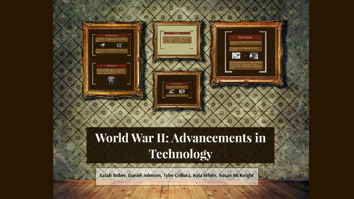 technology advancements in world war 2