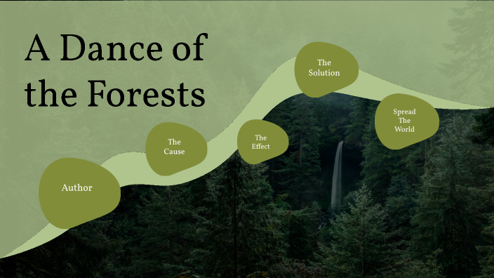 essay questions on a dance of the forest