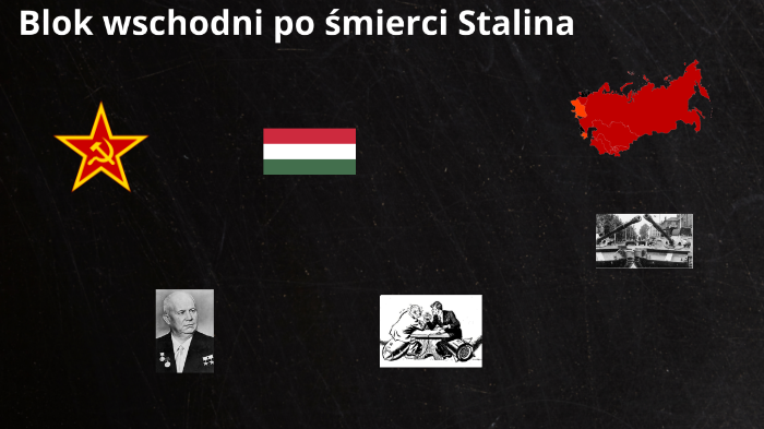 blok wschodni po śmierci stalina by Jakub Charążka on Prezi
