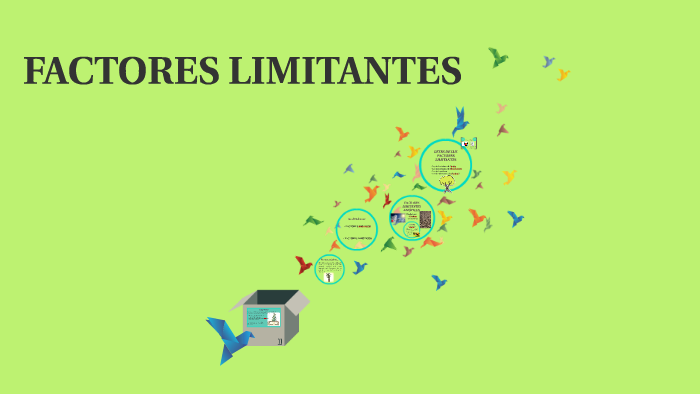 FACTORES LIMITANTES By Alexis Ribon On Prezi