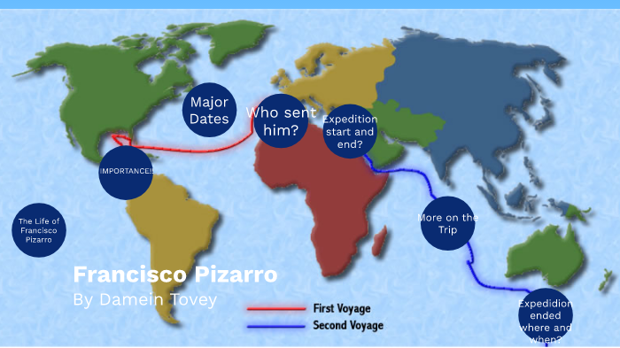 all of francisco pizarro's voyages