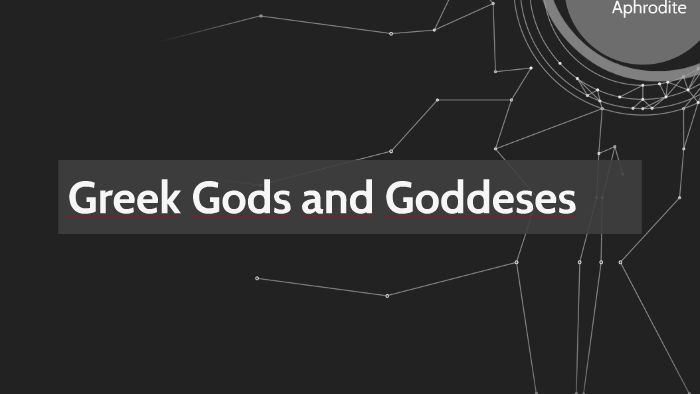 Greek Gods and Goddeses by Michael D