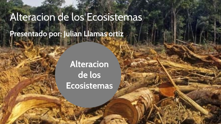 Alteracion De Los Ecosistemas By Julian Llamas Ortiz On Prezi 