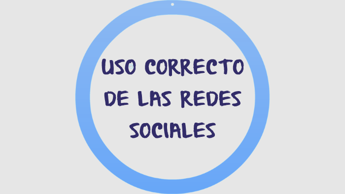 USO CORRECTO DE LAS REDES SOCIALES by katerine guzman gonzalez on Prezi