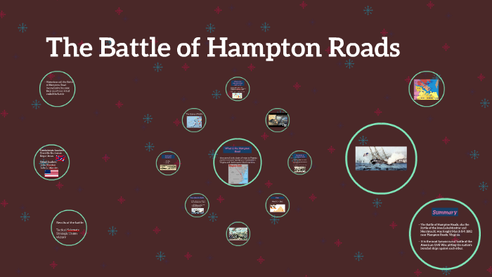 The Battle Of Hampton Roads By Jacy Moore