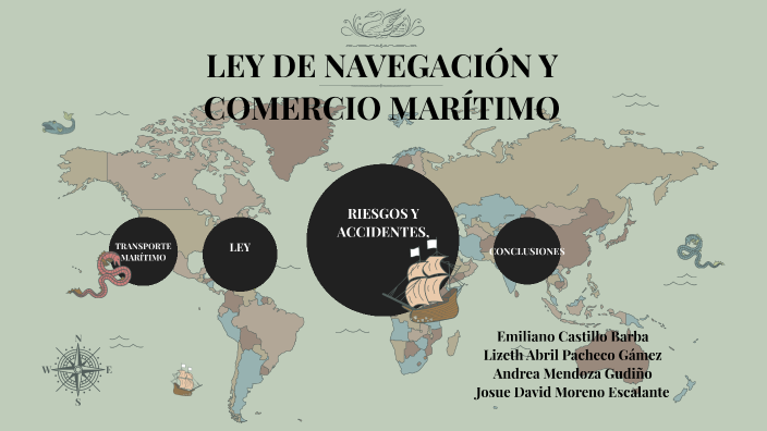 LEY DE NAVEGACIÓN Y COMERCIO MARÍTIMO by Abril Pacheco on Prezi