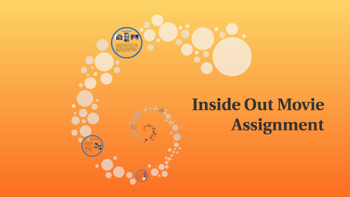 inside out movie assignment