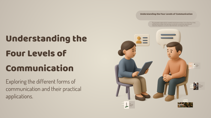 Understanding the Four Levels of Communication by Lexi Mesias on Prezi