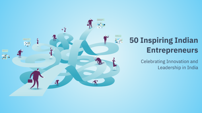 50 Inspiring Indian Entrepreneurs by shahina qureshi on Prezi