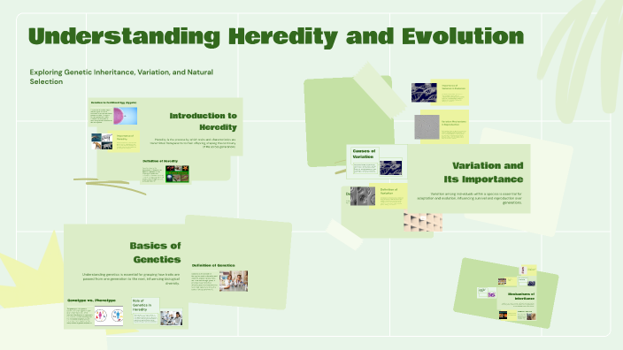 Understanding Heredity and Evolution by Pawni Chaudhary on Prezi