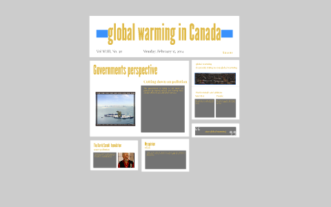 global warming in canada by Ryan T on Prezi