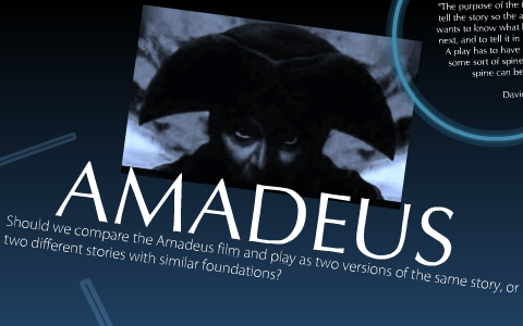 Othello And Amadeus Comparison