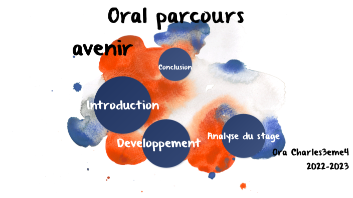 Oral parcours avenir by Ora Charles on Prezi