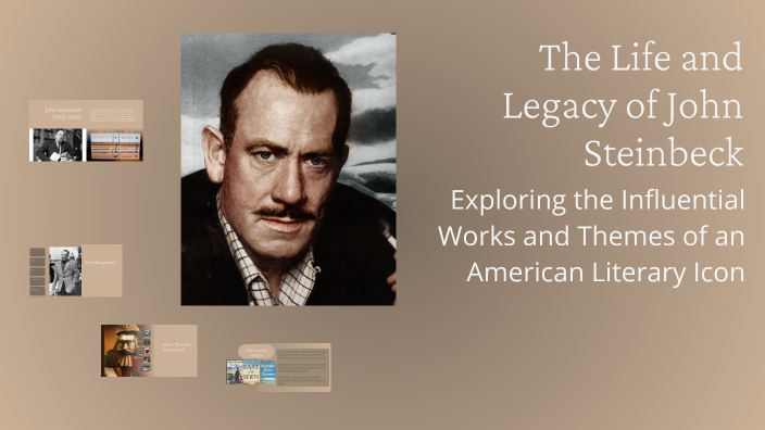 The Life and Legacy of John Steinbeck by Максим Леушкин on Prezi