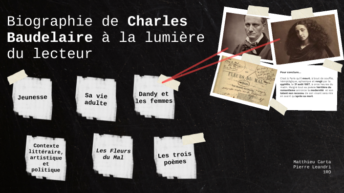 Biographie Charles Baudelaire by Pierre Unknown