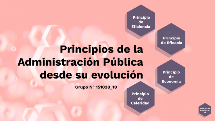 Principios de la administración pública desde la historia by Claudia