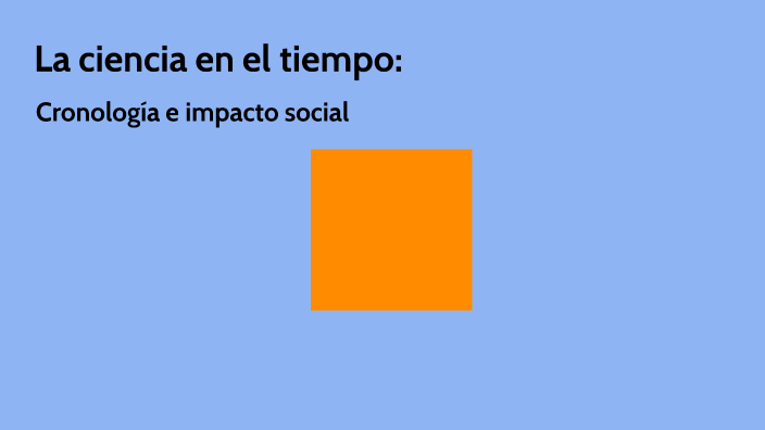 La ciencia en el tiempo by maría teresa Núñez Mendoza on Prezi