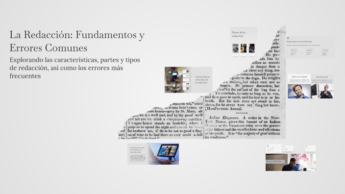 La Redacción: Fundamentos y Errores Comunes by tatiana alvarado on Prezi