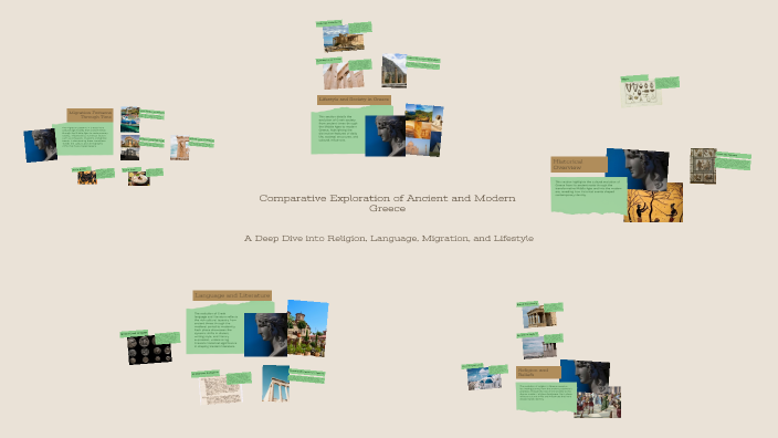 Comparative Exploration of Ancient and Modern Greece by Hiusing Chan on ...